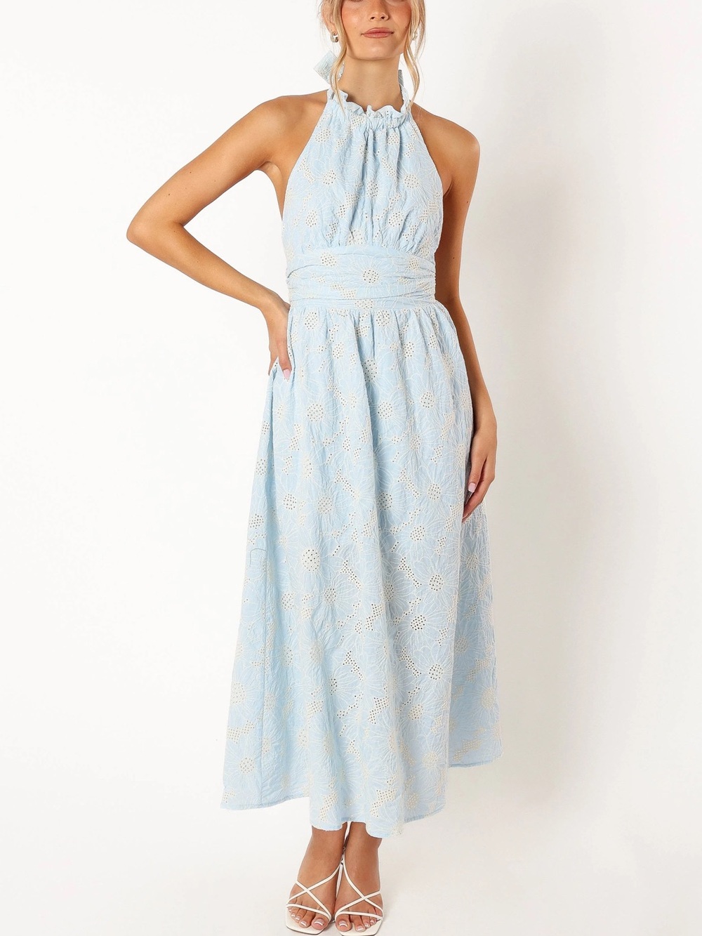 Petal and Pup Halter Dress